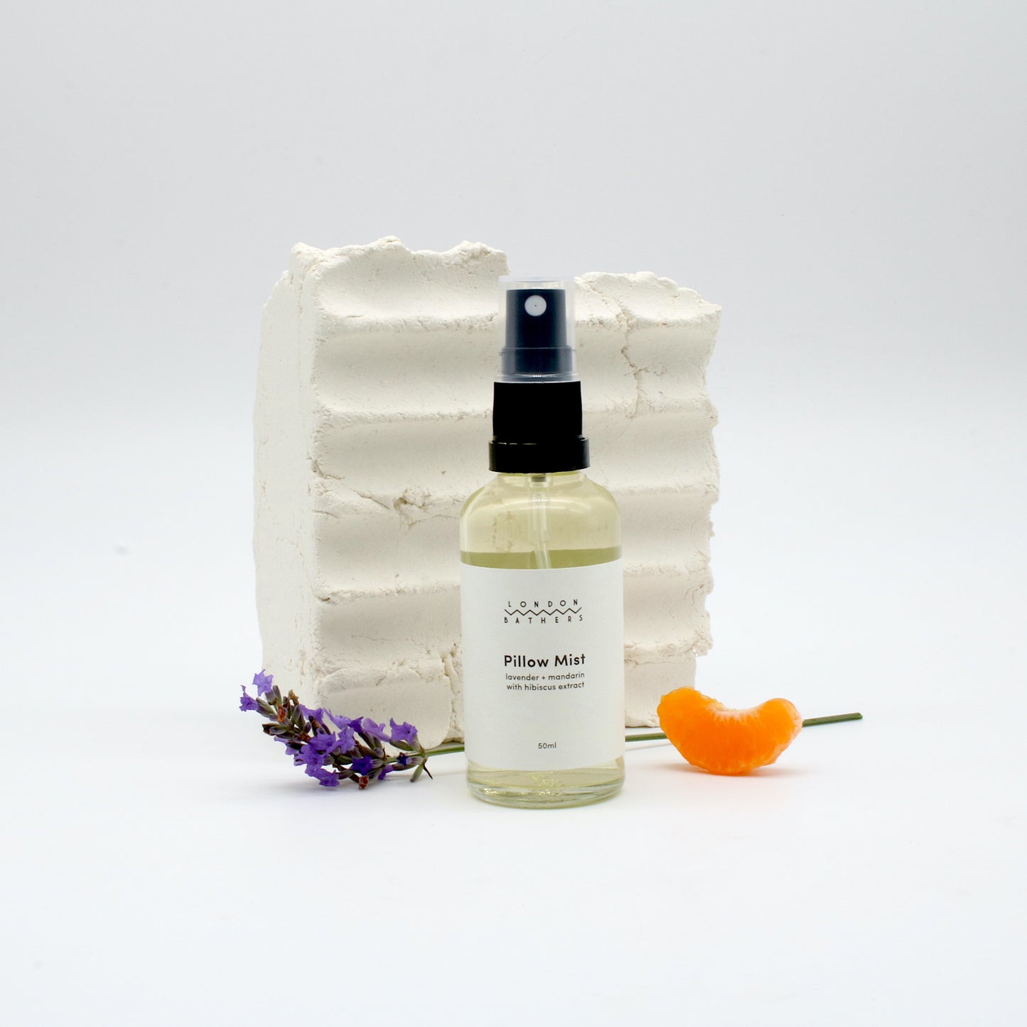Lavender and Mandarin Essential Oils Pillow Mist for Better Sleep