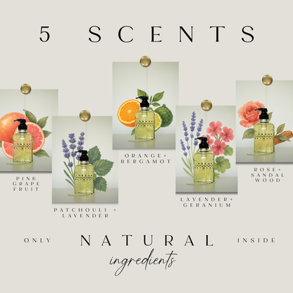 Natural Hand + Body Wash