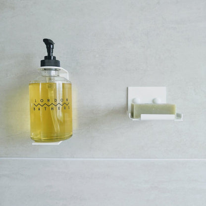 Stainless Steel Wall Bracket for London Bathers Glass Bottle