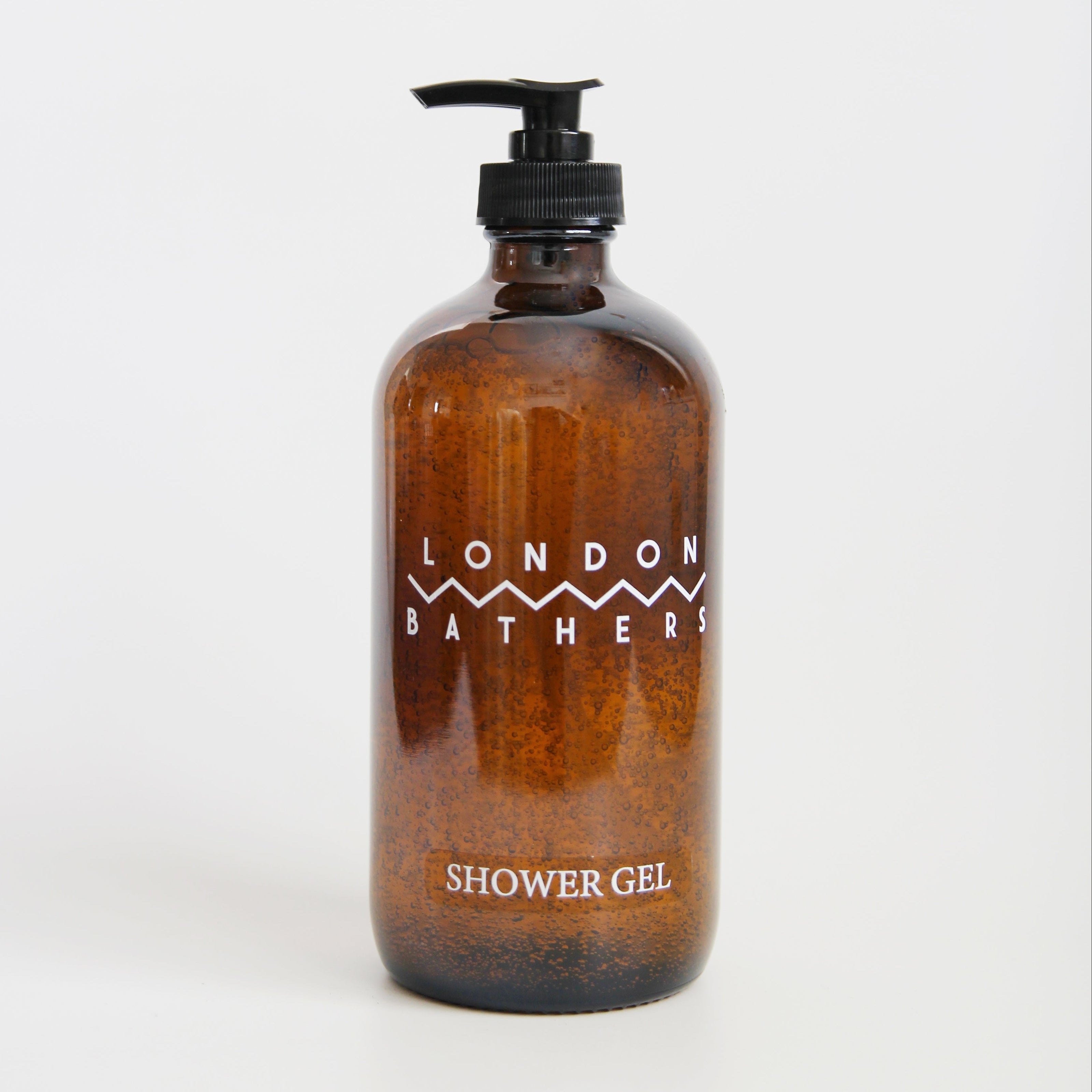 London Bathers - Amber Bottle Shower Gel