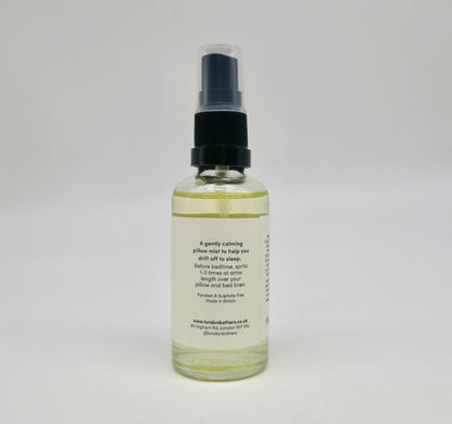 Lavender and Mandarin Essential Oils Pillow Mist for Better Sleep