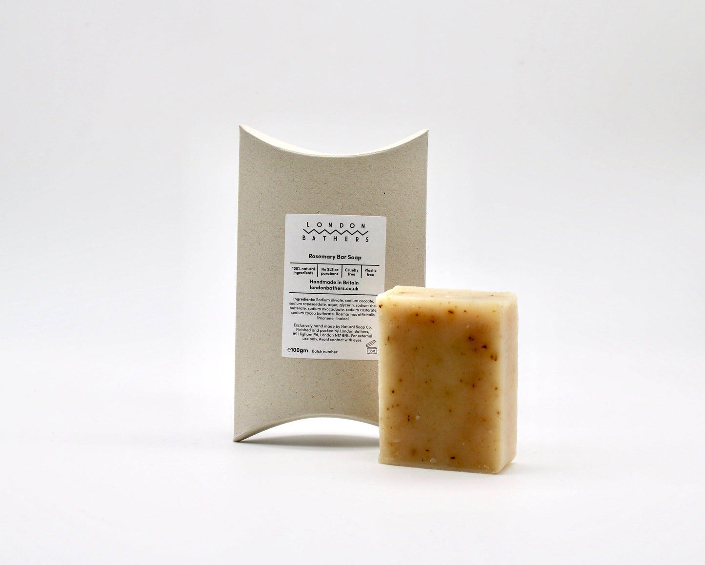 Rosemary Exfoliating Bar Soap 100gm