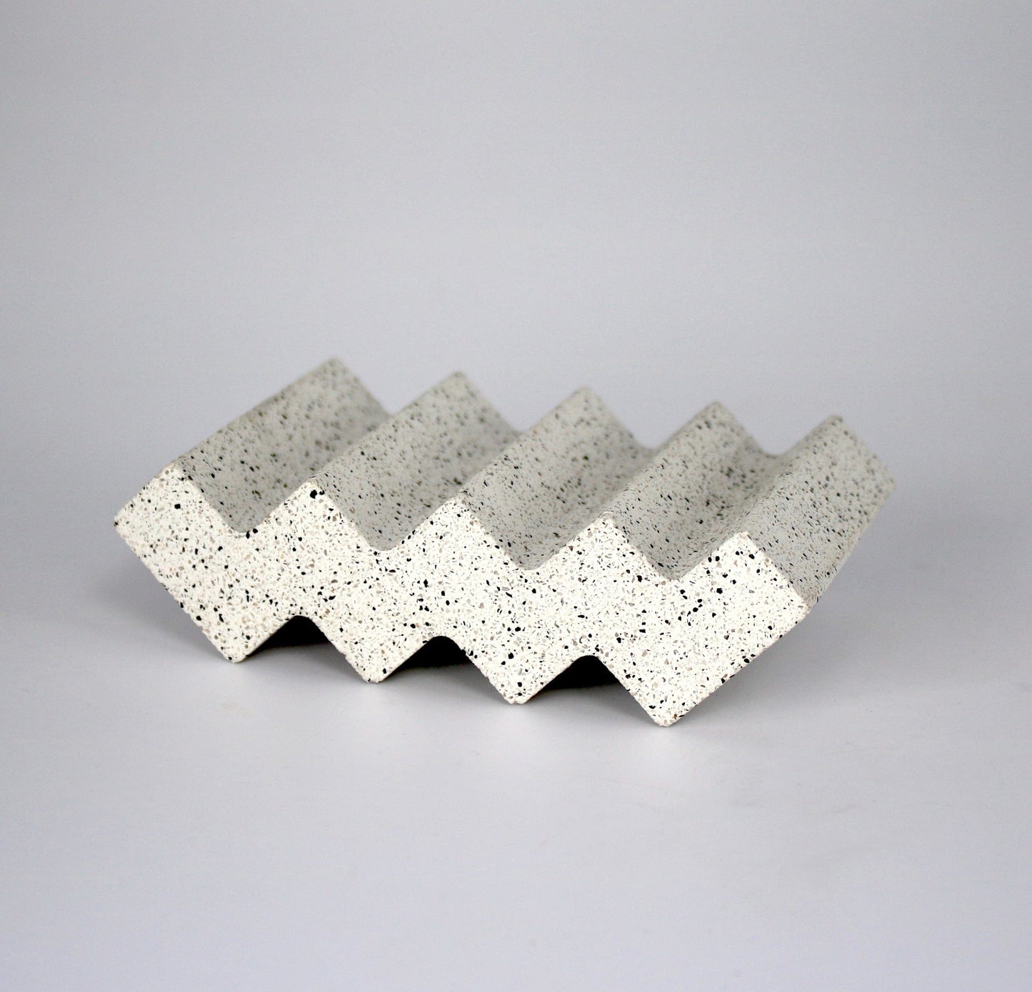 ZigZag Concrete Soap Dish