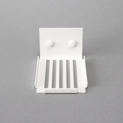 Minimalist Slatted Soap Dish + Free Bar Soap